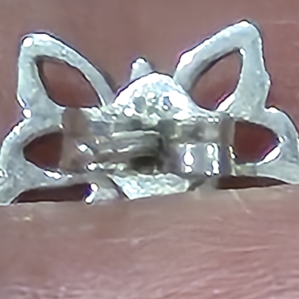 925 Sterling Silver Butterfly Stud Earrings - Picture 11 of 13